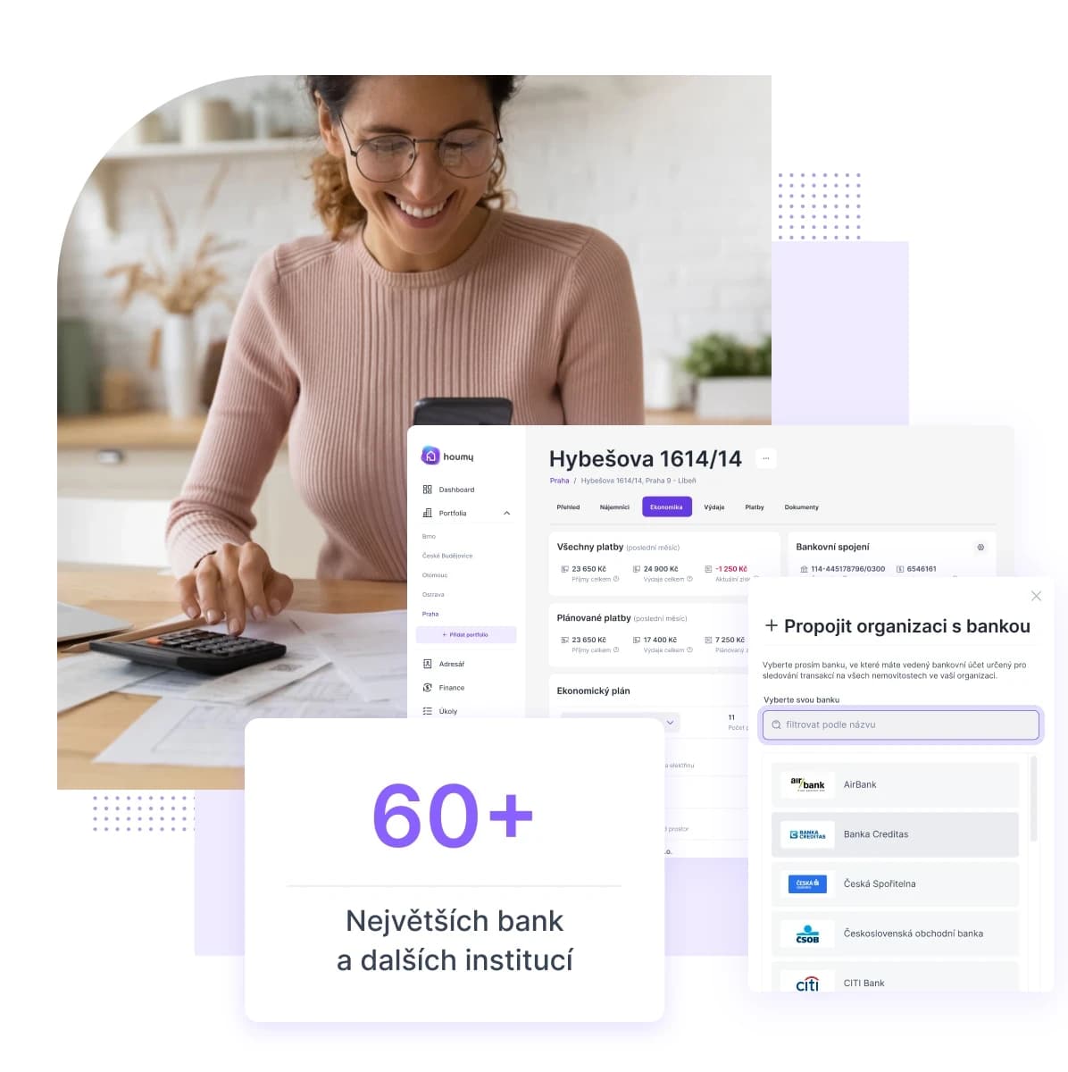 Prověření rizikovosti osob v 5 českých a 8 slovenských registrech